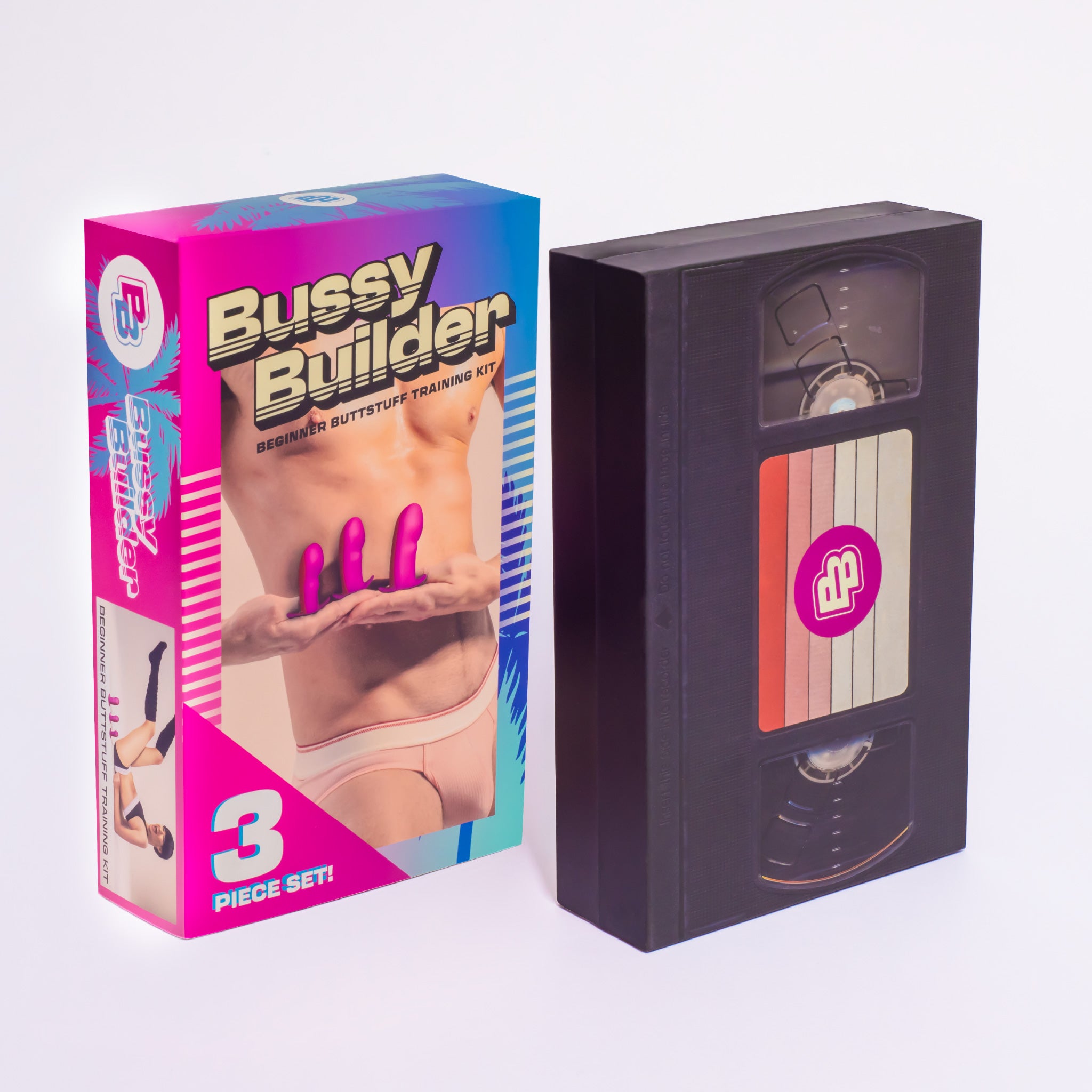 The Bussy Builder 3-Piece Beginner Buttstuff Training Kit